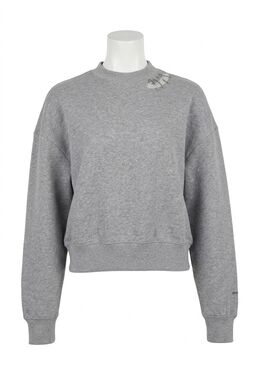 NEW THE KOOPLES sweatshirt with metal details in grey